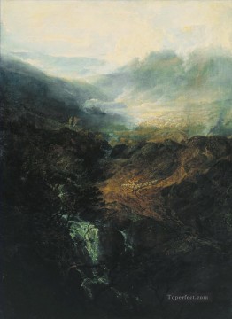 Norham Castle Sunrise Turner Mountain Oil Paintings